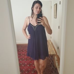 S Purple Express Cocktail Dress
